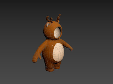 Prop220 Deer Suit 3D Model