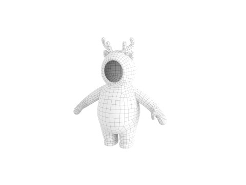Prop220 Deer Suit 3D Model