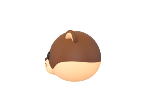 Prop221 Otter Head 3D मॉडल