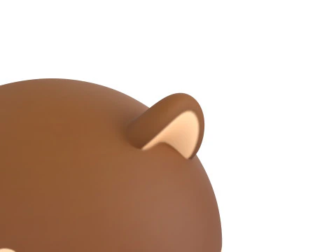 Prop221 Otter Head 3D Model