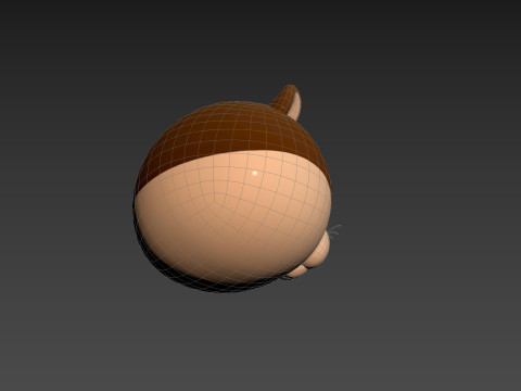 Prop221 Otter Head 3D मॉडल