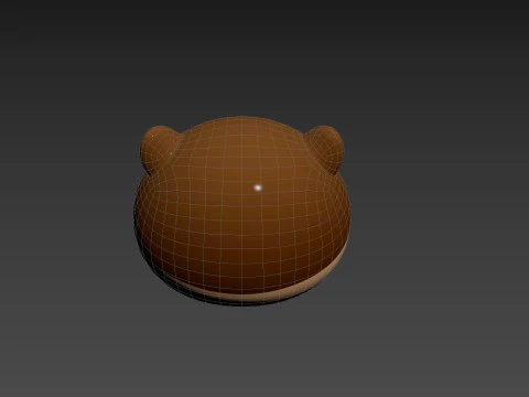 Prop221 Otter Head 3D Model