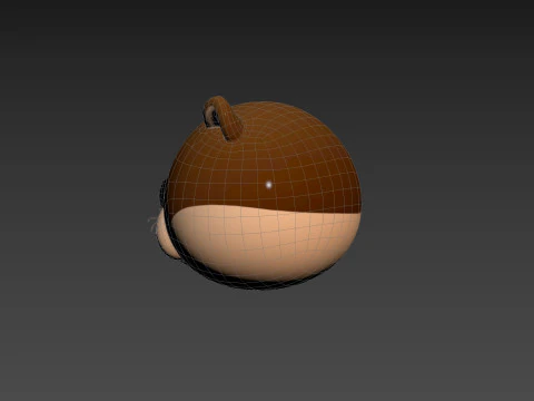 Prop221 Otter Head 3D Model