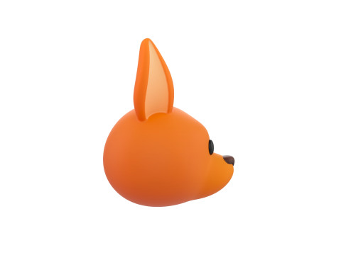 Prop222 Kangaroo Head 3D Модель