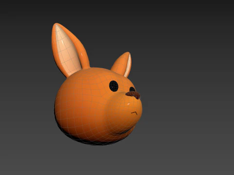 Prop222 Kangaroo Head 3D Model