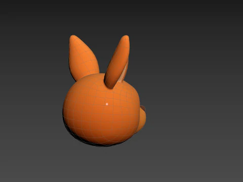 Prop222 Kangaroo Head 3D Model