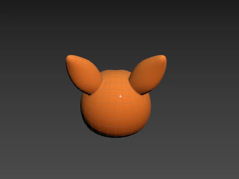 Prop222 Kangaroo Head 3D Model