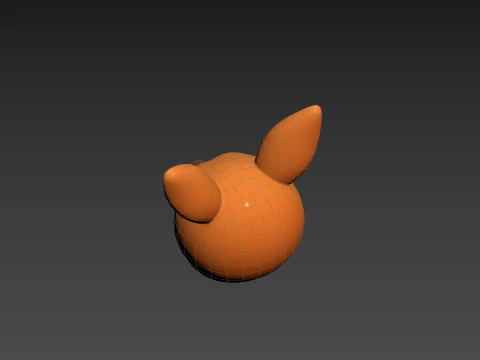 Prop222 Kangaroo Head 3D Model
