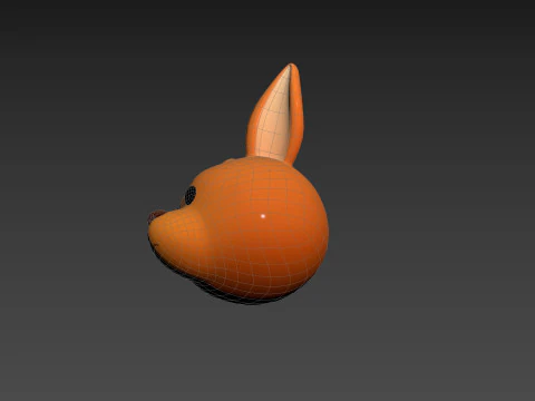 Prop222 Kangaroo Head 3D Model