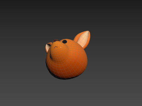Prop222 Kangaroo Head 3D Модель