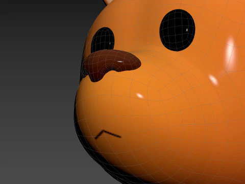 Prop222 Kangaroo Head 3D Model