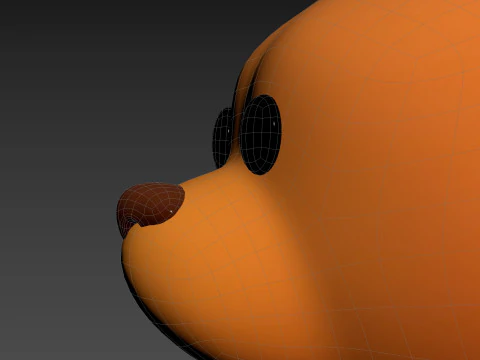 Prop222 Kangaroo Head 3D Model