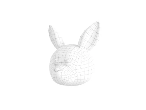 Prop222 Kangaroo Head 3D Model