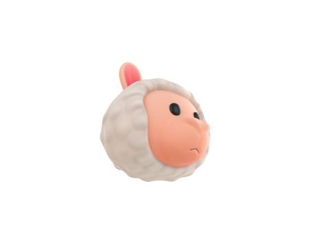 Prop223 Alpaca Head Modelo 3D