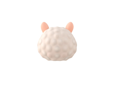 Prop223 Alpaca Head Modelo 3D
