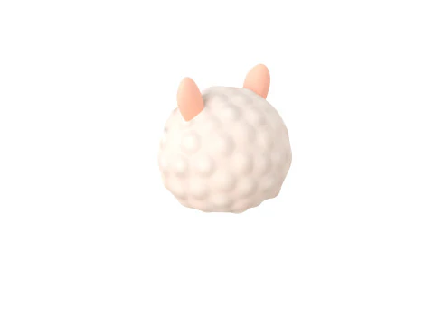 Prop223 Alpaca Head 3D Model