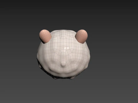 Prop223 Alpaca Head 3D Model