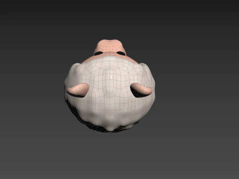 Prop223 Alpaca Head 3D Model