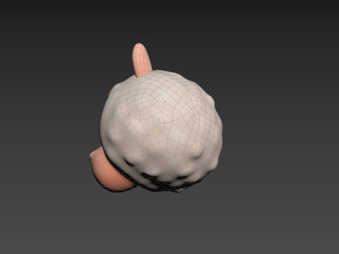 Prop223 Alpaca Head Modelo 3D