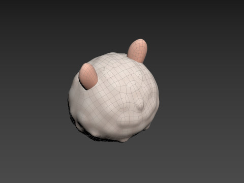 Prop223 Alpaca Head Modelo 3D