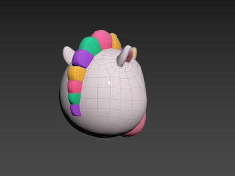Prop224 Unicorn Head Modelo 3D