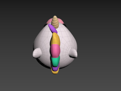 Prop224 Unicorn Head Modelo 3D