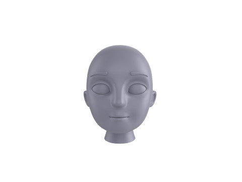 Prop225 Base Head Mesh Modelo 3D