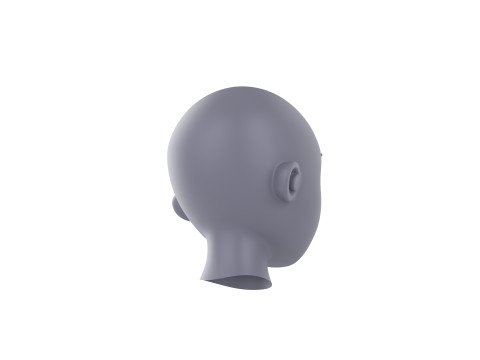 Prop225 Base Head Mesh Modelo 3D