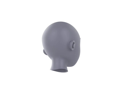 Prop225 Base Head Mesh 3D Model