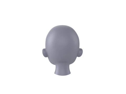 Prop225 Base Head Mesh 3D Model