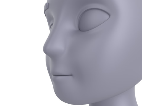 Prop225 Base Head Mesh Modelo 3D