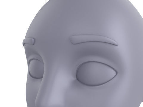 Prop225 Base Head Mesh Modelo 3D