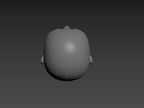 Prop225 Base Head Mesh 3D Model