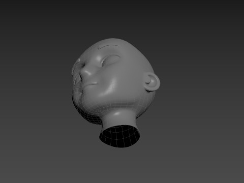 Prop225 Base Head Mesh Modelo 3D