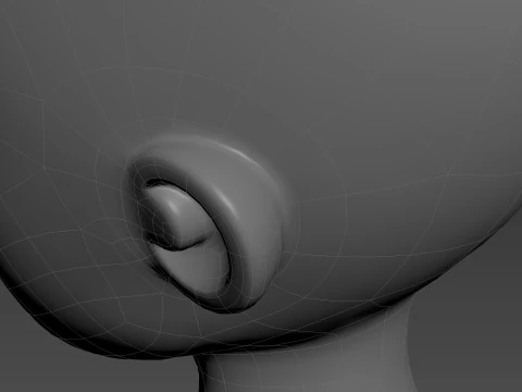 Prop225 Base Head Mesh 3D Model