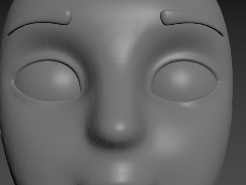 Prop225 Base Head Mesh Modelo 3D