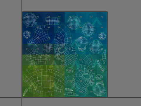 Prop225 Base Head Mesh Modelo 3D