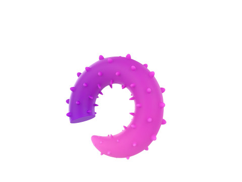 Prop226 Spike Tentacle Model 3D