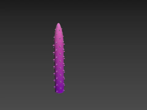 Prop226 Spike Tentacle 3D Model