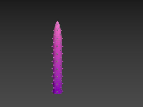 Prop226 Spike Tentacle Model 3D