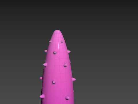 Prop226 Spike Tentacle Model 3D
