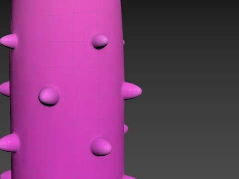 Prop226 Spike Tentacle 3D Model