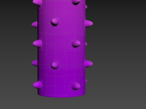 Prop226 Spike Tentacle Model 3D