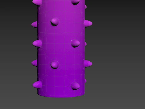 Prop226 Spike Tentacle 3D Model