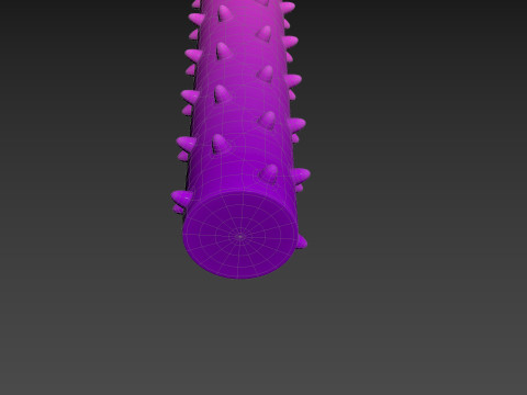 Prop226 Spike Tentacle Model 3D