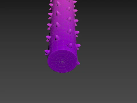 Prop226 Spike Tentacle 3D Model