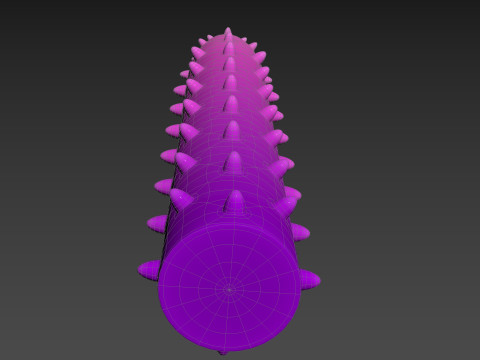 Prop226 Spike Tentacle Model 3D