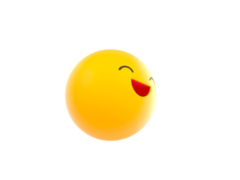 Symbol015 Smile Emoji 3D 모델