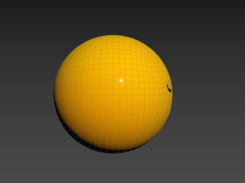 Symbol016 Sad Emoji Model 3D