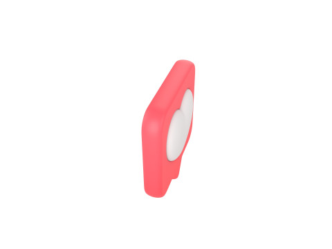 Symbol017 Heart Message Model 3D